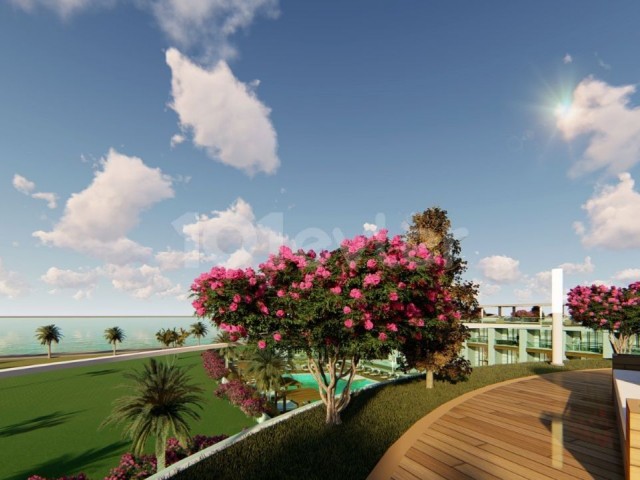 Beachfront Apartment in Lapta Region of Kyrenia