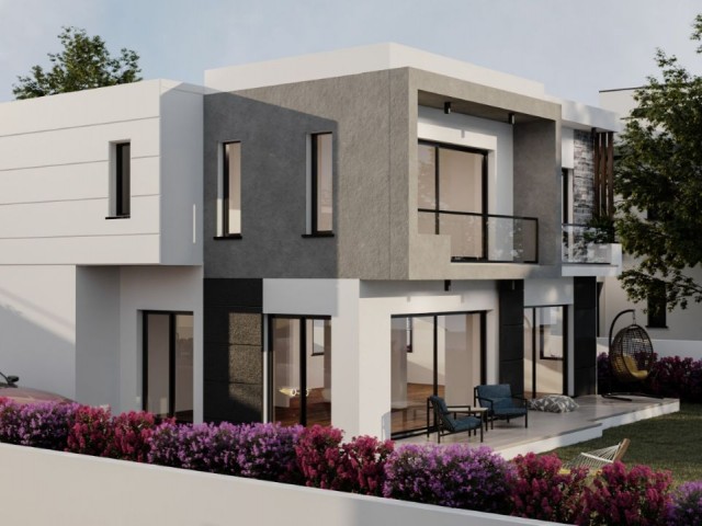 Girne Yeşiltepe'de Satılık 3+1 Triplex Villa