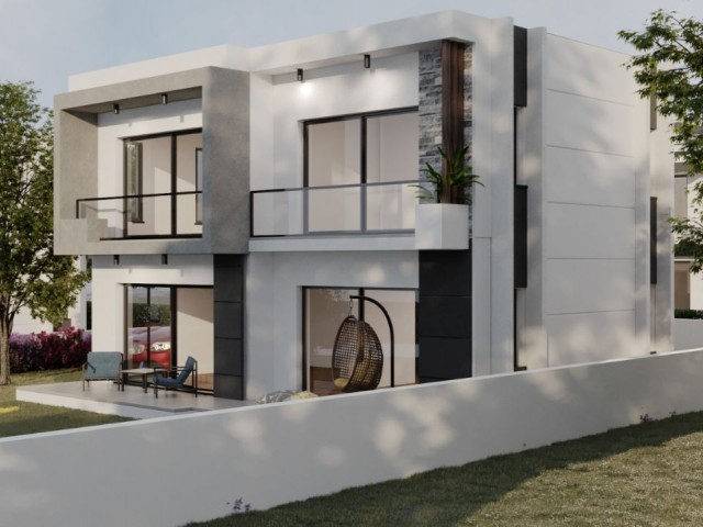 Girne Yeşiltepe'de Satılık 3+1 Triplex Villa