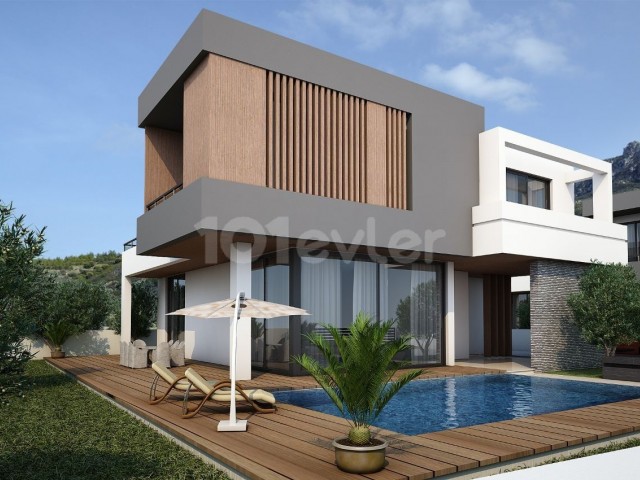 ULTRA LUXURIOUS 4+1 TRIPLEX VILLA IN KYRENIA KARMI