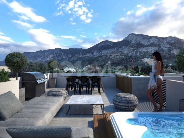 1+1 AND 2+1 FLATS WITH COMMON POOL FOR SALE IN KYRENIA KARŞIYAKA