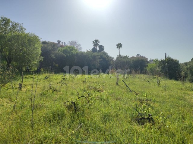 Plot with Magnificent Sea View in Edremit, Kyrenia