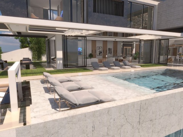 Ultra Luxurious 5+1 Villas for Sale in Kyrenia Center