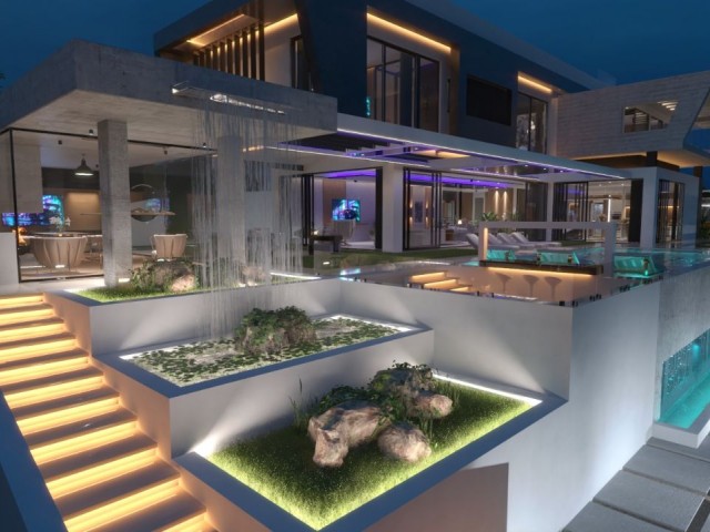 Ultra Luxurious 5+1 Villas for Sale in Kyrenia Center