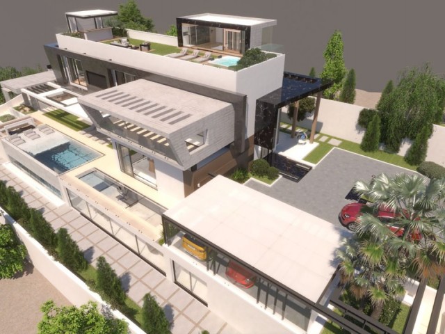 Ultra Luxurious 5+1 Villas for Sale in Kyrenia Center