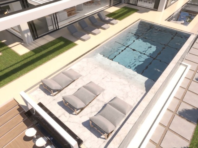 Ultra Luxurious 5+1 Villas for Sale in Kyrenia Center