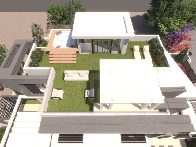 Ultra Luxury 4+1 Villas for Sale in Kyrenia Center