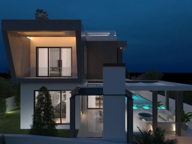 Ultra Luxury 4+1 Villas for Sale in Kyrenia Center