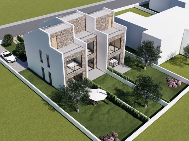 3+1 LUXURIOUS TWIN VILLAS IN KYRENIA EDREMIT