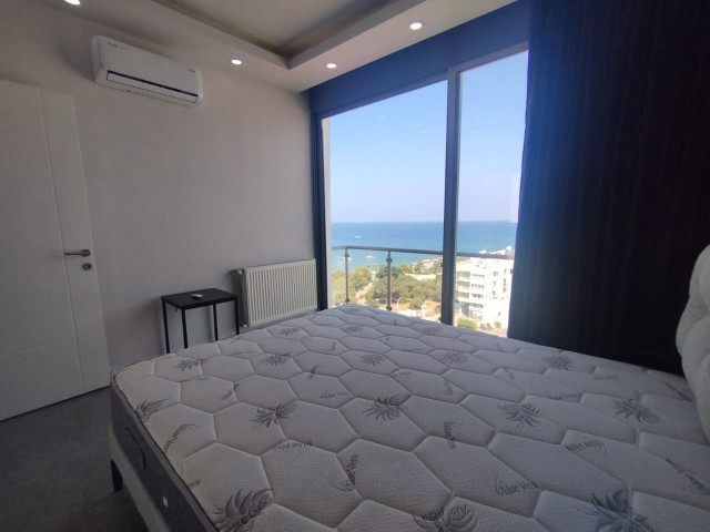 3+1 Penthouse For Rent With Unique Sea View In The Center Of Kyrenia By The Sea