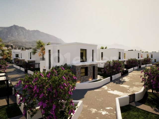 3+1 Villa mit Meerblick zum Verkauf in Edremit, Kyrenia