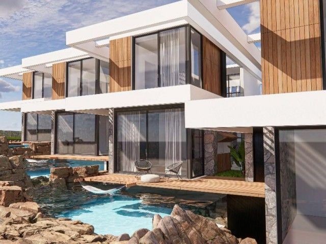 3+1 LUX DOPPELVILLA ZUM VERKAUF IN GIRNE ESENTEPE