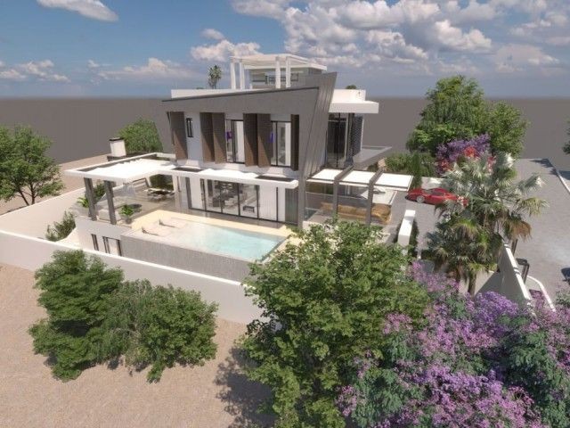 ULTRA LUX 4+1 VILLAS FOR SALE FROM THE PROJECT IN KYRENIA CENTER