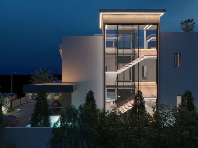 ULTRA LUX 4+1 VILLAS FOR SALE FROM THE PROJECT IN KYRENIA CENTER