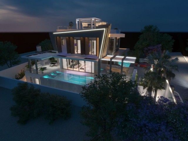 ULTRA LUX 4+1 VILLAS FOR SALE FROM THE PROJECT IN KYRENIA CENTER