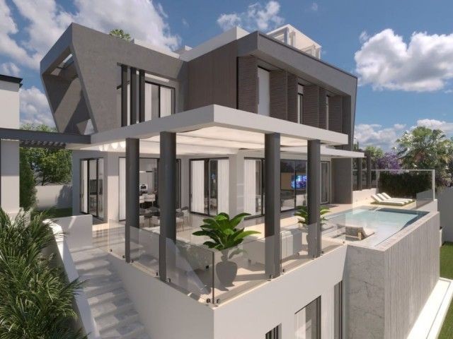 ULTRA LUX 4+1 VILLAS FOR SALE FROM THE PROJECT IN KYRENIA CENTER