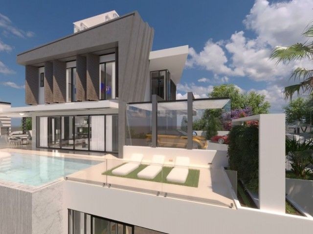 ULTRA LUX 4+1 VILLAS FOR SALE FROM THE PROJECT IN KYRENIA CENTER