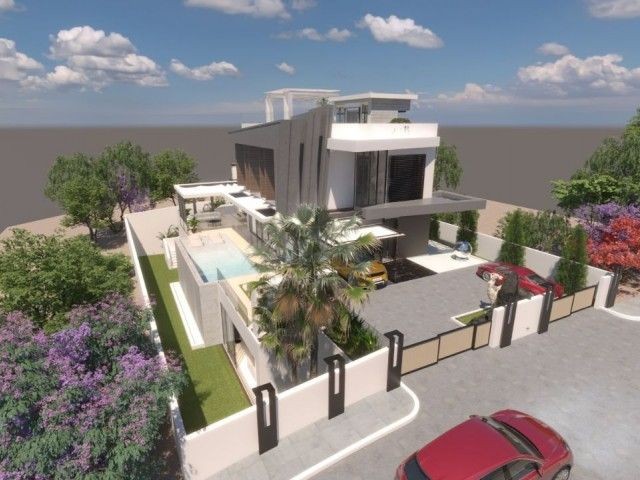 ULTRA LUX 4+1 VILLAS FOR SALE FROM THE PROJECT IN KYRENIA CENTER