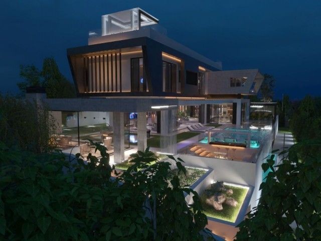 ULTRA LUX 5+1 VILLAS FOR SALE FROM THE PROJECT IN KYRENIA CENTER