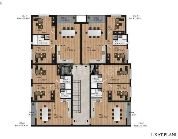 FLATS FOR SALE IN KYRENIA CENTER FROM THE PROJECT WITH LAUNCH PRICES