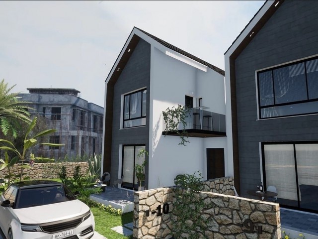 TWIN 2+1 VILLAS NEAR THE SEA IN GIRNE KARSIYAKA AREA