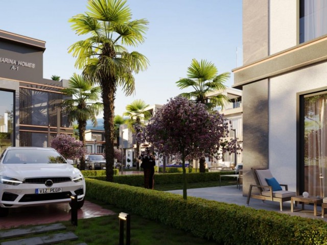 GİRNE LAPTA'DA SATILIK  LUX VİLLALAR VE TOWNHOUSES 