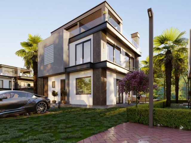 GİRNE LAPTA'DA SATILIK  LUX VİLLALAR VE TOWNHOUSES 