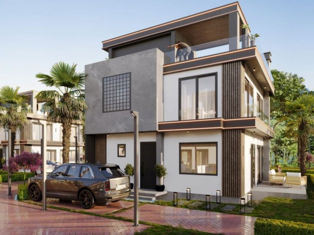 VILLAS AND TOWNHOUSES FOR SALE IN KYRENIA LAPTA