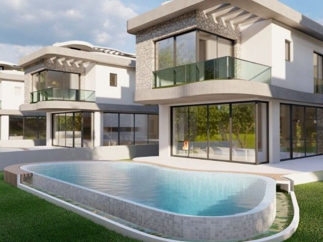 LUXURY VILLAS WITH PRIVATE POOL FOR SALE IN GIRNE LAPTA FROM THE PROJECT