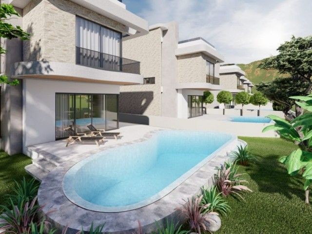 LUXURY VILLAS WITH PRIVATE POOL FOR SALE IN GIRNE LAPTA FROM THE PROJECT