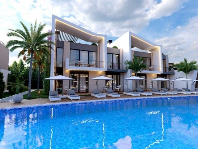 1+1 LUXURY FLATS FOR SALE FROM THE PROJECT IN GIRNE LAPTA