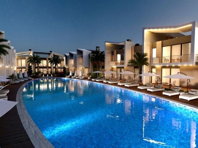 1+1 LUXURY FLATS FOR SALE FROM THE PROJECT IN GIRNE LAPTA