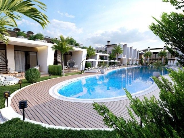 1+1 LUXURY FLATS FOR SALE FROM THE PROJECT IN GIRNE LAPTA