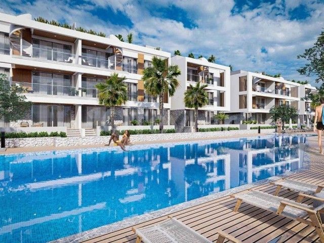 2+1 LUXURY FLATS FOR SALE FROM THE PROJECT IN GIRNE ALSANCAK