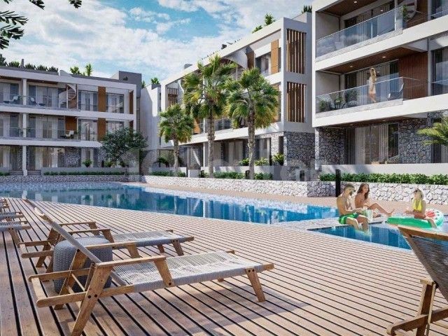 2+1 LUXURY FLATS FOR SALE FROM THE PROJECT IN GIRNE ALSANCAK