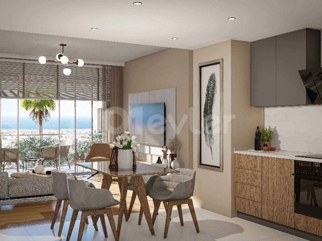 2+1 LUXURY FLATS FOR SALE FROM THE PROJECT IN GIRNE ALSANCAK