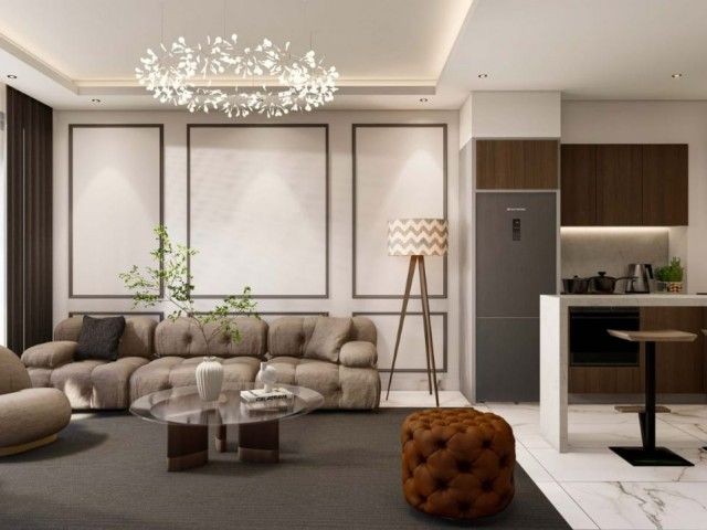 LUXURY FLATS FOR SALE FROM THE PROJECT IN YENİ BOĞAZİÇİ