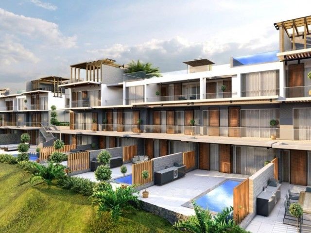 LUXURY FLATS FOR SALE FROM THE PROJECT IN ESENTEPE, GIRNE