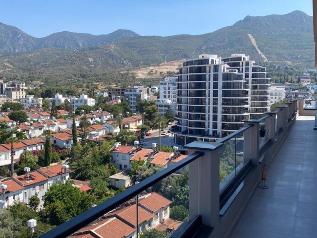 FASCINATING PENTHOUSE WITH MOUNTAIN AND SEA VIEW IN THE HEART OF KYRENIA