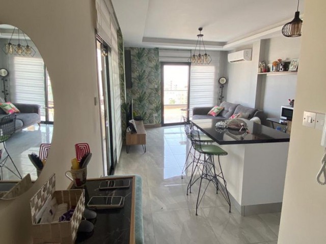 EXCELLENT 2+1 PENTHOUSE APARTMENT WITH JACUZZI IN THE CENTER OF KYRENIA