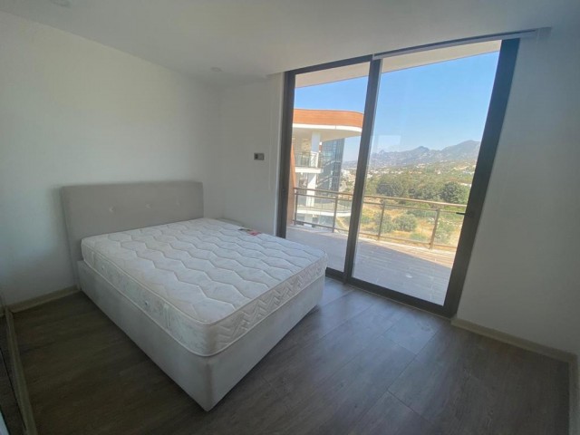 3+1 FULLY FURNISHED 110m2 VIEW APARTMENT FOR RENT IN THE MOST LUXURIOUS BUILDING IN KYRENIA CENTRAL ** 