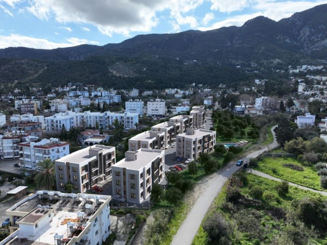 1+1/2+1/3+1 LUXURIOUS AND PEACEFUL FLATS WITH SEA VIEW IN KYRENIA LAPTA