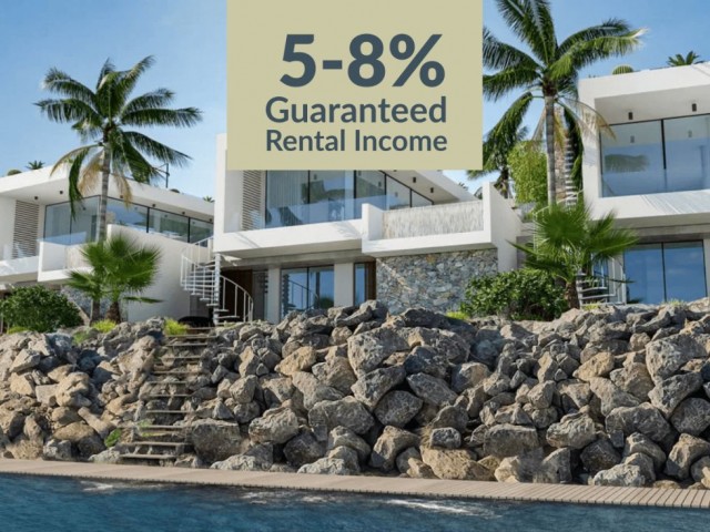 Seafront 1+1 Garden Apartment for Sale in a Luxury Residence | 5-8% Guaranteed Rental Income