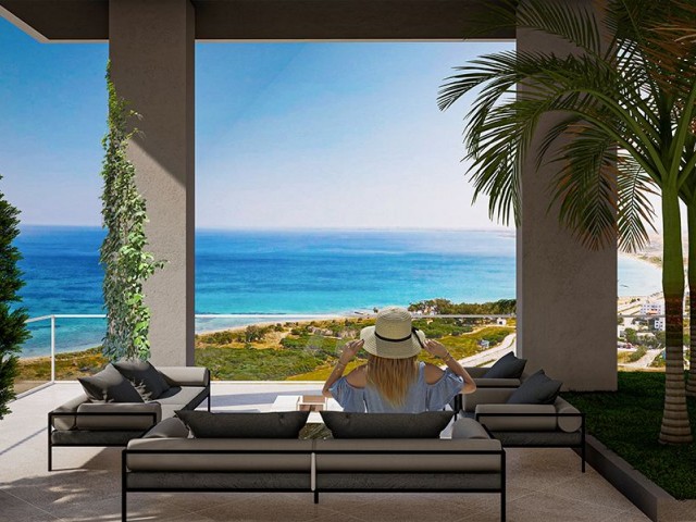 Роскошная квартира 2+1 с панорамным видом на море | Гарантированный доход от аренды 5-8%