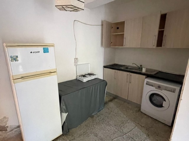 AFFORDABLE 1+1 FLAT FOR RENT IN FAMAGUSTA CENTER ACROSS EMU BASEMENT FLOOR GARDEN❕❕