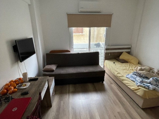STUDIO FLAT IN FAMAGUSTA CENTER, 10 MINUTES WALKING DISTANCE TO EMU, FOR RENT FROM JULY TO JULY OR SEPTEMBER TO JULY WITH EARLY REGISTRATION DISCOUNTED PRICES❕❕