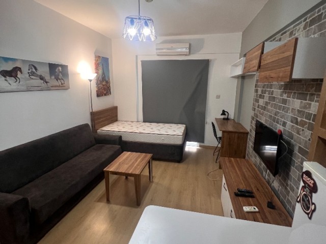 RENEWED STUDIO FLAT FOR RENT FROM JULY TO JULY OR SEPTEMBER TO JULY WITH EARLY REGISTRATION DISCOUNTED PRICES IN FAMAGUSTA GÜLSEREN AREA, 10 MIN WALKING DISTANCE TO EMU ❕❕