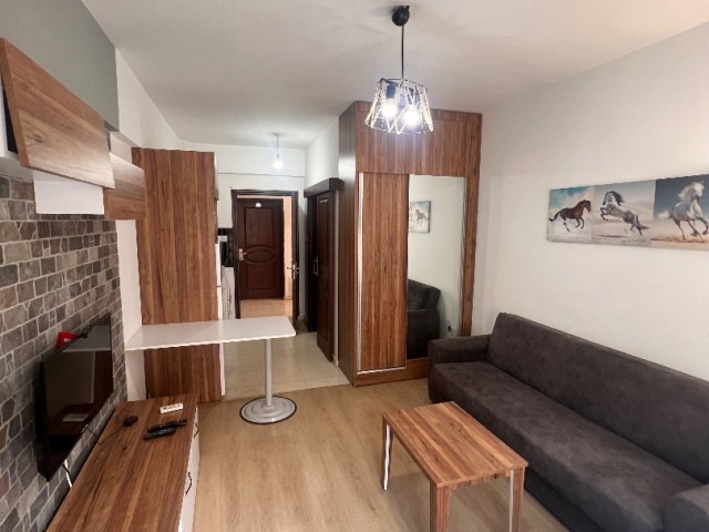 RENEWED STUDIO FLAT FOR RENT FROM JULY TO JULY OR SEPTEMBER TO JULY WITH EARLY REGISTRATION DISCOUNTED PRICES IN FAMAGUSTA GÜLSEREN AREA, 10 MIN WALKING DISTANCE TO EMU ❕❕