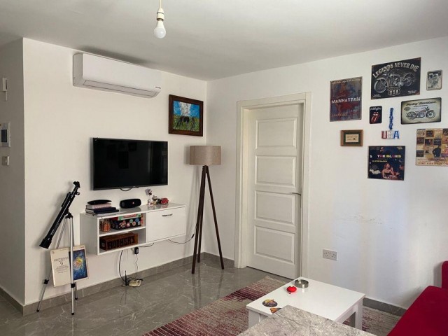 1+1 FLAT FOR RENT FROM JULY TO JULY WITH EARLY REGISTRATION DISCOUNTED PRICES IN FAMAGUSTA KALİLAND REGION, 10 MINUTES TO EMU, 2 MINUTES WALKING DISTANCE TO THE STATION (WATER AND 