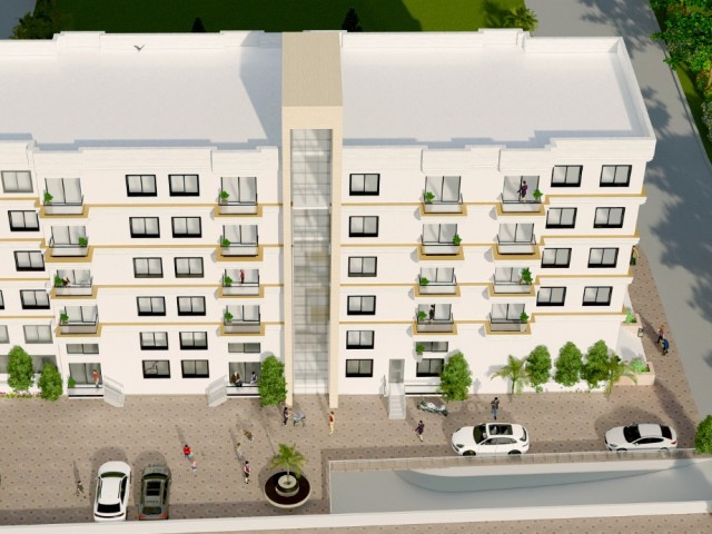 فروش آپارتمان 2+1 مقرون به صرفه در منطقه چاناکاله فاماگوستا با تحویل پس از 6 ماه با گزینه های پرداخت آسان تا زمان تحویل ❕